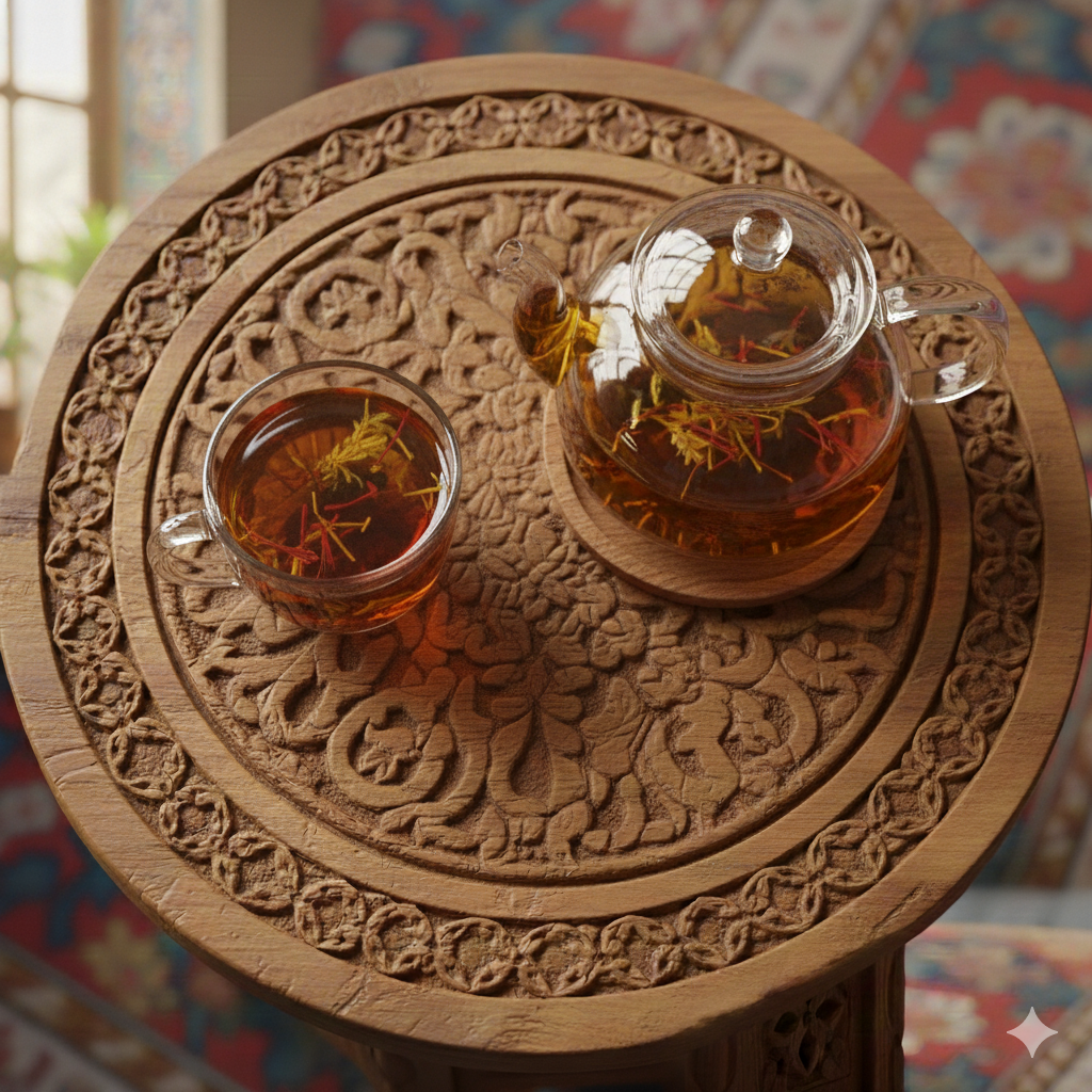 چای زعفران